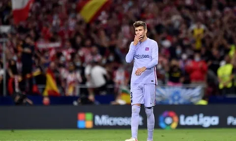 Barca hòa thất vọng, Pique đặt ra mục tiêu ngắn hạn