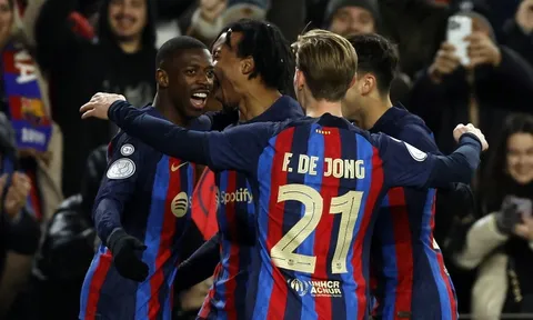 Barca trước cơ hội vượt mặt Man City