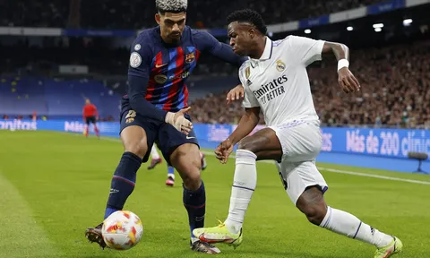 Barca vs Real Madrid: Vinicius đối đầu núi lửa Camp Nou