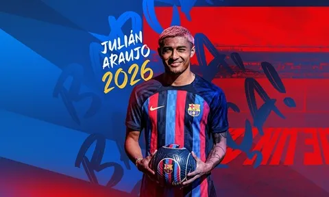 Barcelona chào đón một Araujo khác