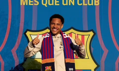 Barcelona công bố số áo của tân binh người Brazil