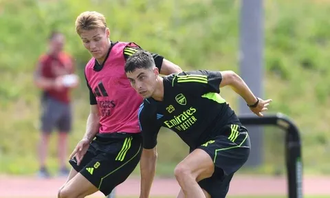 Bất ngờ Havertz; Arsenal tập buổi đầu ở chuyến du đấu hè