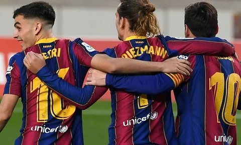 'Báu vật' hỗ trợ cho Messi, Barcelona sẵn sàng 'toàn diệt' Valladolid?