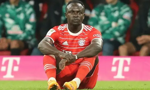 Bayern cập nhật chấn thương của Sadio Mane