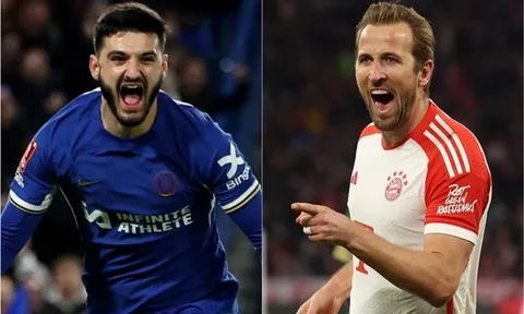 Armando Broja được so sánh với Harry Kane