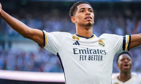 Lập cột mốc khủng, Bellingham vượt mặt Ronaldo