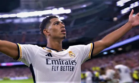 Bellingham chói sáng phút 90+5, Real Madrid ngược dòng nghẹt thở