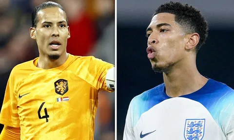 Bellingham kinh ngạc trước Van Dijk