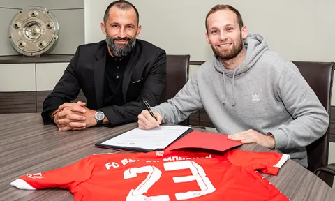 CHÍNH THỨC! Bayern Munich chiêu mộ Daley Blind