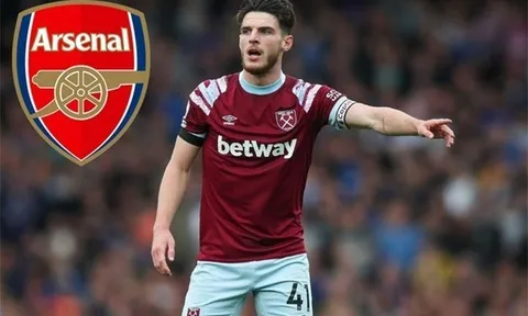 Bom tấn Declan Rice rất gần với Arsenal