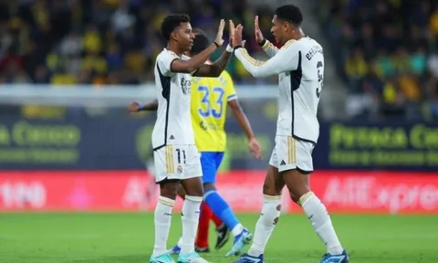 Bóng đá châu Âu cuối tuần qua: Real và Arsenal lên đỉnh