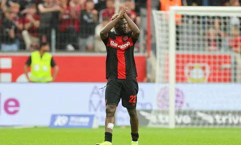 Leverkusen 'méo mặt' dù Boniface chính thức vắng mặt ở AFCON