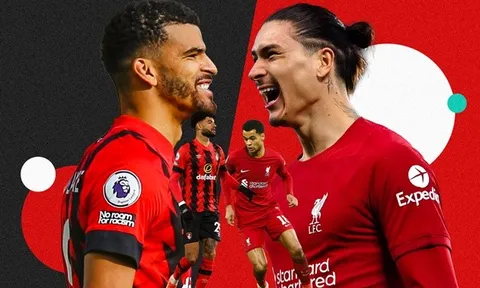 Bournemouth vs Liverpool: 3 bàn; Áp sát Top 4