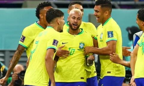 Brazil mở đại tiệc bàn thắng, tiễn Hàn Quốc khỏi World Cup