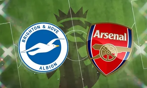 Brighton vs Arsenal: Diễn biến kịch tính; Chiến thắng thứ 14?