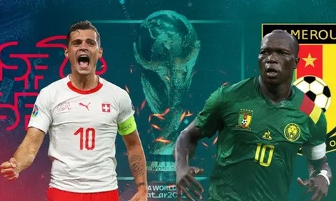 Chuyên gia chọn kèo Thụy Sĩ vs Cameroon: Ít bàn thắng