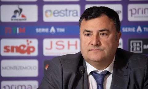 Fiorentina ra thông báo về tình hình sức khỏe của giám đốc CLB