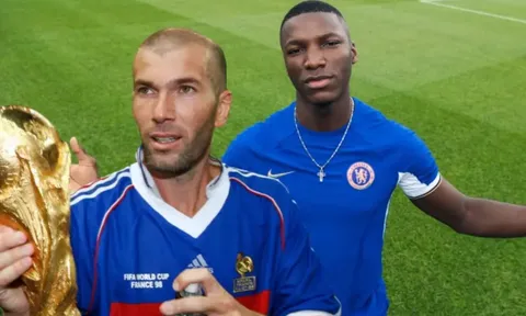 Caicedo được so sánh với Zidane
