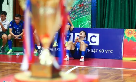 Cảm xúc trái ngược ở chung kết futsal Cúp Quốc gia