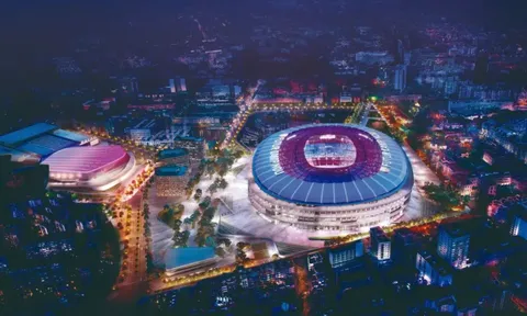 Camp Nou chuẩn bị trở lại với diện mạo hoành tráng