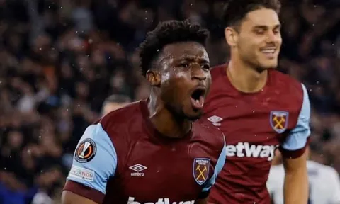 Cặp đôi tân binh của West Ham được ví như Cruyff & Rijkaard sau trận thắng Arsenal