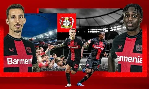 Cặp hậu vệ cánh miễn chê của Bayer Leverkusen