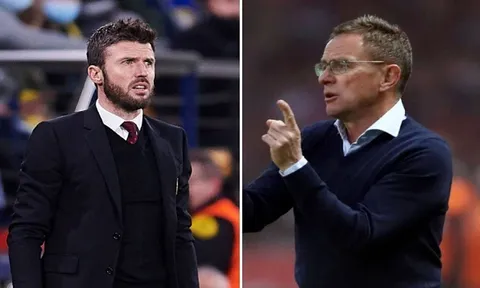 Carrick nên sao chép chiến thuật của Rangnick để khai thác điểm yếu của Arsenal