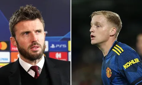 Carrick: "Van De Beek thậm chí có thể đá số 9 ảo"