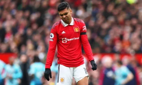 Vì sao Man Utd không kháng cáo cho Casemiro?