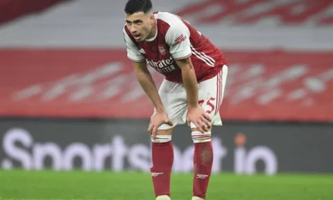 Gabriel Martinelli cập nhật tình hình chấn thương trên Instagram