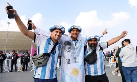 CĐV Argentina hâm nóng không khí chung kết World Cup 2022