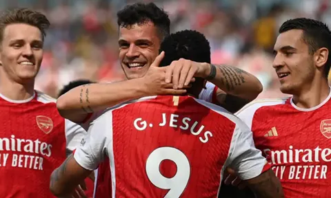 Chấm điểm Arsenal: Điểm 9 duy nhất; Màn chia tay ngọt ngào