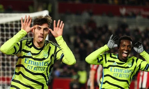 Chấm điểm Arsenal: Ramsdale hết cứu; Havertz chưa phải hay nhất
