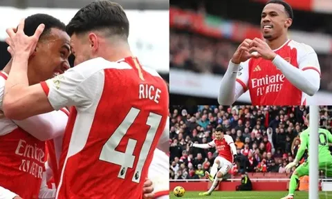 Chấm điểm Arsenal: 2 điểm 8; Cơn mưa điểm 7