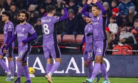 Chấm điểm Liverpool: Van Dijk, Szoboszlai xuất sắc nhất