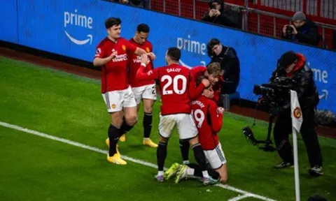 Chấm điểm Man Utd: 2 điểm 8; Tuyệt vời Antony