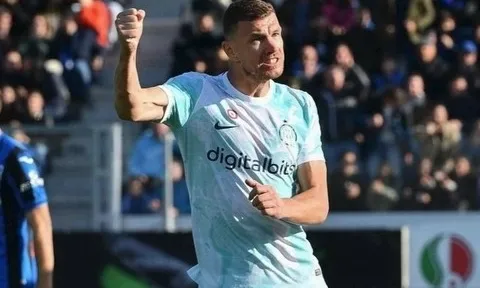 Chân sút 36 tuổi giúp Inter ngược dòng thắng Atalanta
