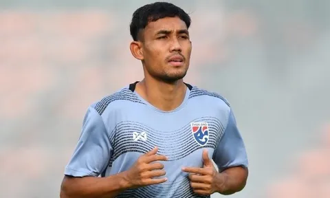 Chân sút số một của Thái Lan có thể vắng mặt ở chung kết AFF Cup