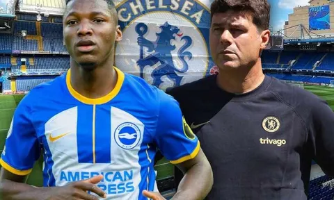Chelsea nâng giá kỷ lục mua Moises Caicedo