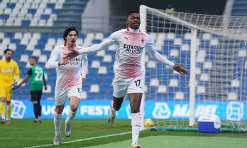 Chỉ mất 6,2 giây để mở tỷ số, AC Milan giữ vững ngôi đầu bảng Serie A