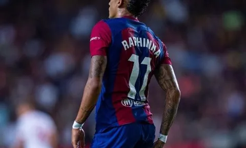 CHÍNH THỨC: Barca thông báo chấn thương của Raphinha