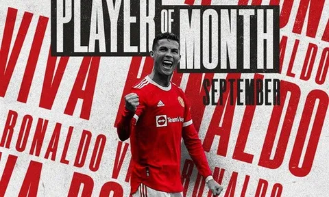 CHÍNH THỨC! Man Utd công bố cầu thủ hay nhất tháng 9