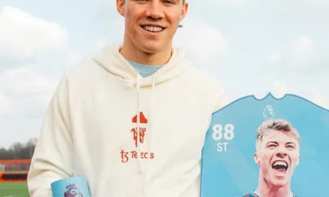 CHÍNH THỨC! Rasmus Hojlund đi vào lịch sử Premier League