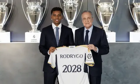 CHÍNH THỨC: Rodrygo gia hạn, phí giải phóng 1 tỷ euro