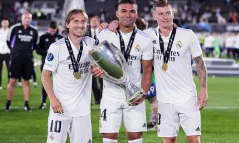 Chờ Casemiro phong tỏa Luka Modric