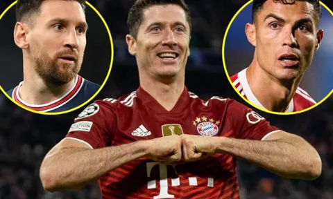 Chọn Ronaldo hay Messi? Lewandowski có câu trả lời bất ngờ