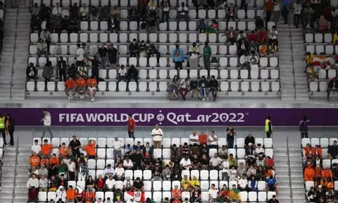 Chủ nhà World Cup bịa chuyện về số lượng CĐV đến sân