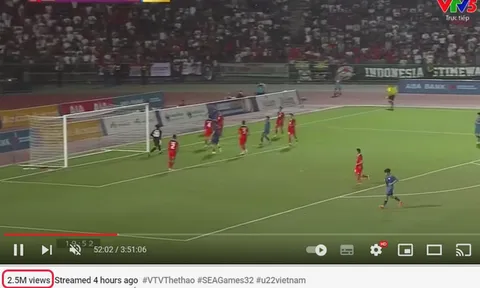 Chung kết SEA Games 32 lập kỷ lục người xem