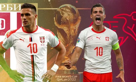 Chuyên gia dự đoán World Cup 2022 Serbia vs Thụy Sĩ: Đồng hồ sai số