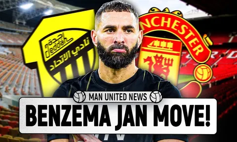 Chuyển nhượng 16/01: Cú hích Benzema, M.U đàm phán HĐ 60 triệu bảng; Arsenal đẩy đi 2 cái tên